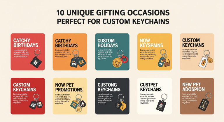 10 Unique Gifting Occasions Perfect for Custom Keychains
